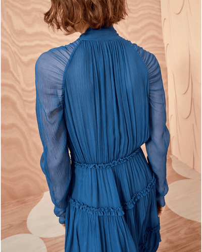Ulla Johnson Clothing XS Idalia Dress in Sapphire