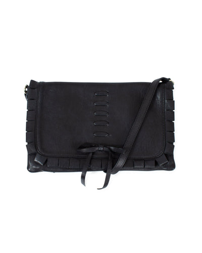 Valentino Bags One Size Black Leather Crossbody Bag