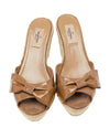 Valentino Shoes Small | IT 37 I US 7 Mena Patent OT Bow Wedge Slide