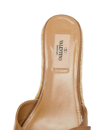 Valentino Shoes Small | IT 37 I US 7 Mena Patent OT Bow Wedge Slide