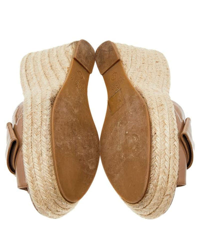 Valentino Shoes Small | IT 37 I US 7 Mena Patent OT Bow Wedge Slide