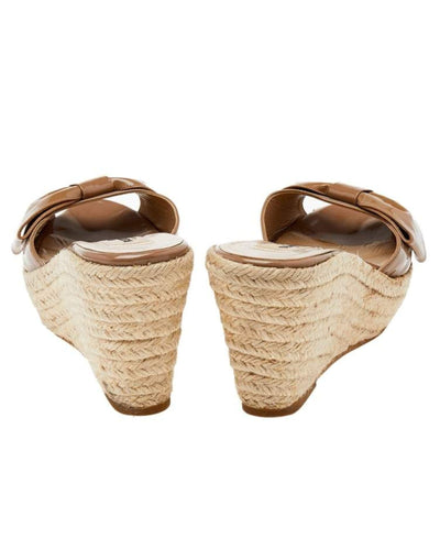 Valentino Shoes Small | IT 37 I US 7 Mena Patent OT Bow Wedge Slide