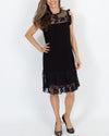 Velvet by Graham & Spencer Clothing Small Black Lace Dress