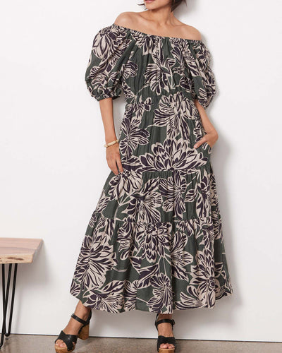 Velvet by Graham & Spencer Clothing Small "Raya" Floral Maxi Dress