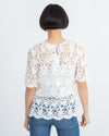 Velvet by Graham & Spencer Clothing XS Kaylee Eyelet Top in White