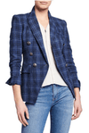 Veronica Beard Clothing Small | US 4 "Miller Plaid Wool-Blend Dickey Jacket"