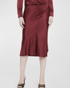 Veronica Beard Clothing Small | US 4 Sorelle Silk Midi Skirt