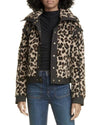 Veronica Beard Clothing XS Cheetah Faux Fur Jacket