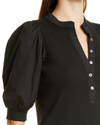 Veronica Beard Clothing XS Coralee Front Button Blouse
