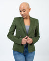 Veronica Beard Clothing XS | US 0 Green "Dickey" Blazer