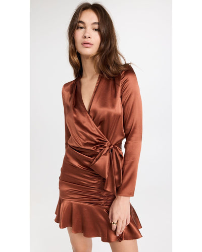 Veronica Beard Clothing XS | US 2 Agatha Dress in Cognac