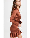 Veronica Beard Clothing XS | US 2 Agatha Dress in Cognac