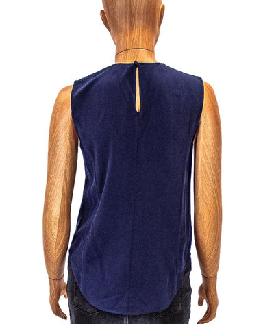 Veronica Beard Clothing XXS | US 0 Embroidered Sleeveless Blouse