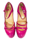 Versace Shoes Large | US 9 Versace Pink Leather Platform Mary Jane Pumps