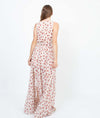 VICI Clothing Small Floral Print Maxi Dress with Slit