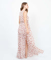 VICI Clothing Small Floral Print Maxi Dress with Slit