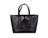 Vince Bags One Size Embossed Croc Leather Tote Bag
