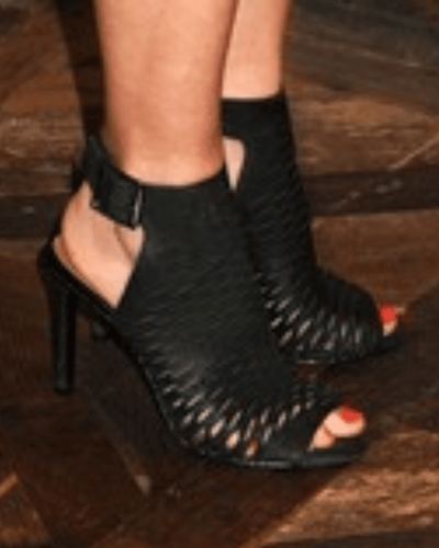 Vince Camuto Shoes Small | US 7.5 Kayjay Black Caged Leather Bootie