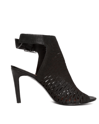 Vince Camuto Shoes Small | US 7.5 Kayjay Black Caged Leather Bootie