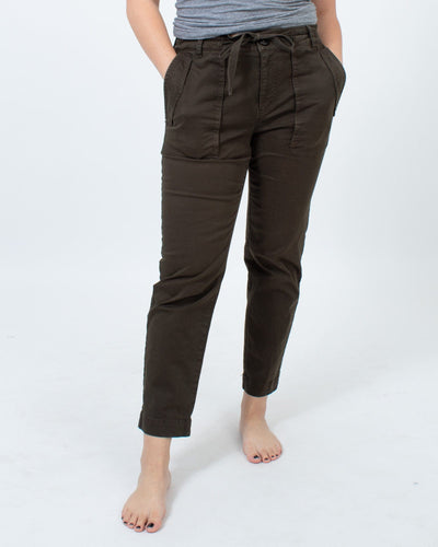 Vince Clothing Large | US 10 Forest Green Pants