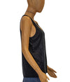 Vince Clothing Medium Dark Grey Sequined Tank