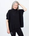 Vince Clothing Small Black Dolman Sleeve Blouse