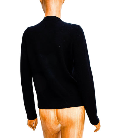 Vince Clothing Small Fitted Cashmere Long Sleeve Sweater