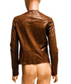 Vince Clothing Small Fitted Leather Jacket