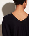 Vince Clothing Small "Navy Double V-Neck Sweater"