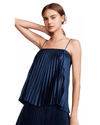 Vince Clothing XS Vince Accordion Pleated Cami Top