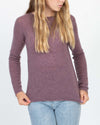 Vince Clothing XXS Purple Cashmere Sweater