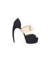 Walter Steiger Shoes Small | US 7 "Horn-Heel Bow d'Orsay Pump"