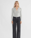 Wilfred Clothing Small Clarette Merino Wool Polo Sweater