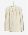 XíRENA Clothing Medium Atlee Shirt in Cream Colored Cord