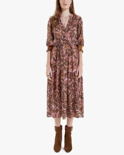 XíRENA Clothing Small "Olsen" Dress in "Earth" Print