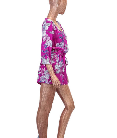 YUMI KIM Clothing Small Floral Belted Romper