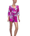 YUMI KIM Clothing Small Floral Belted Romper