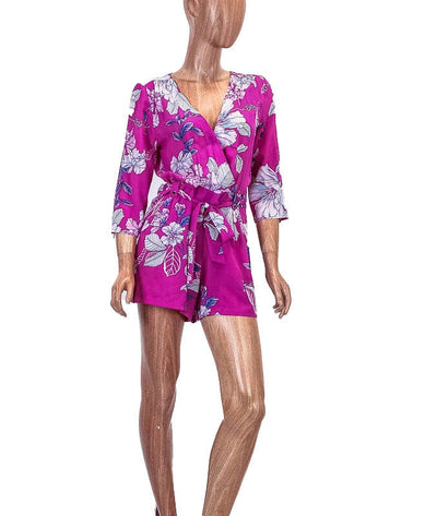 YUMI KIM Clothing Small Floral Belted Romper