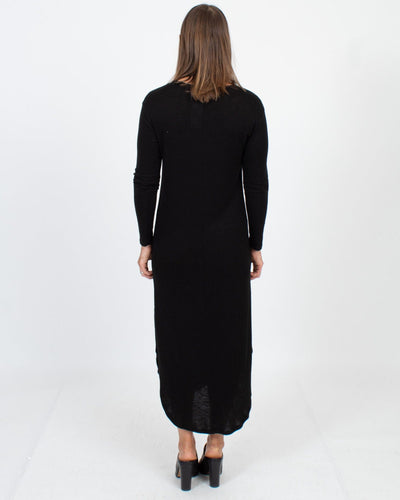 Z Supply Clothing Small Black Long Sleeve Maxi Dress