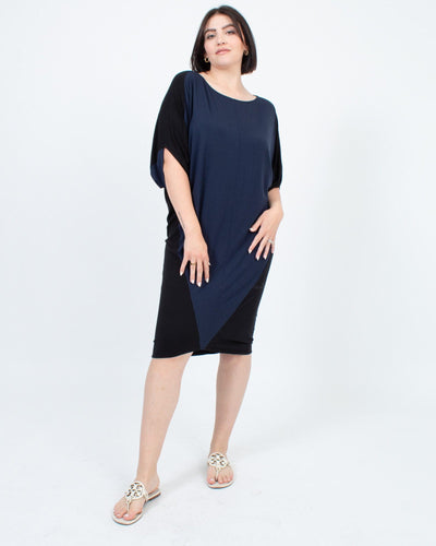 Zero + Maria Cornejo Clothing Large Dolman Sleeve Mini Dress