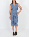 Zero + Maria Cornejo Clothing Small | US 4 "Elio Dress" in Dusty Blue
