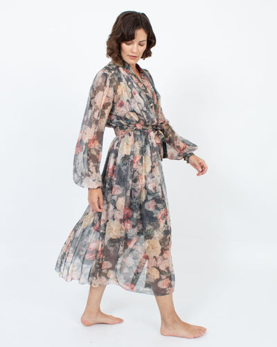 Zimmerman Clothing Medium | US 6 Floral Maxi Dress