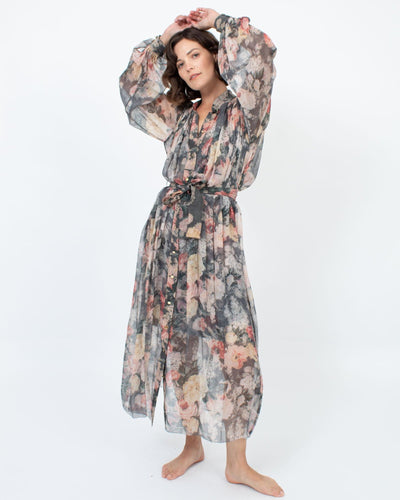 Zimmerman Clothing Medium | US 6 Floral Maxi Dress