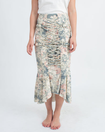 Zimmerman Clothing Medium | US 8 Corset Midi Skirt