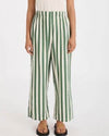 Zulu & Zephyr Clothing XS | US 2 Green Striped Pants