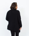 360 Cashmere Clothing Medium Black Cashmere Cardigan
