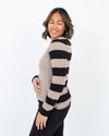 360 Cashmere Clothing Medium Striped Cashmere Sweater