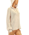 360 Cashmere Clothing Small Cashmere Pullover Hoodie Sweater