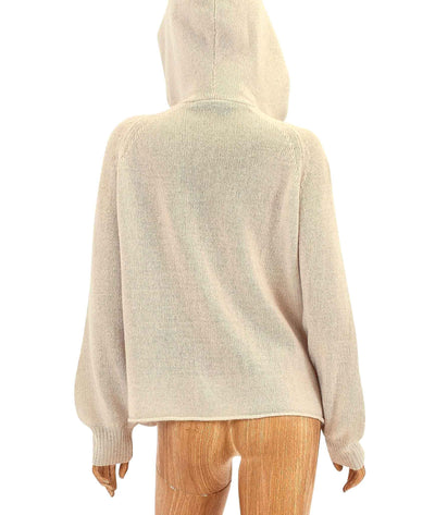360 Cashmere Clothing Small Cashmere Pullover Hoodie Sweater