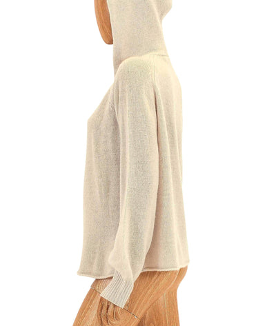 360 Cashmere Clothing Small Cashmere Pullover Hoodie Sweater